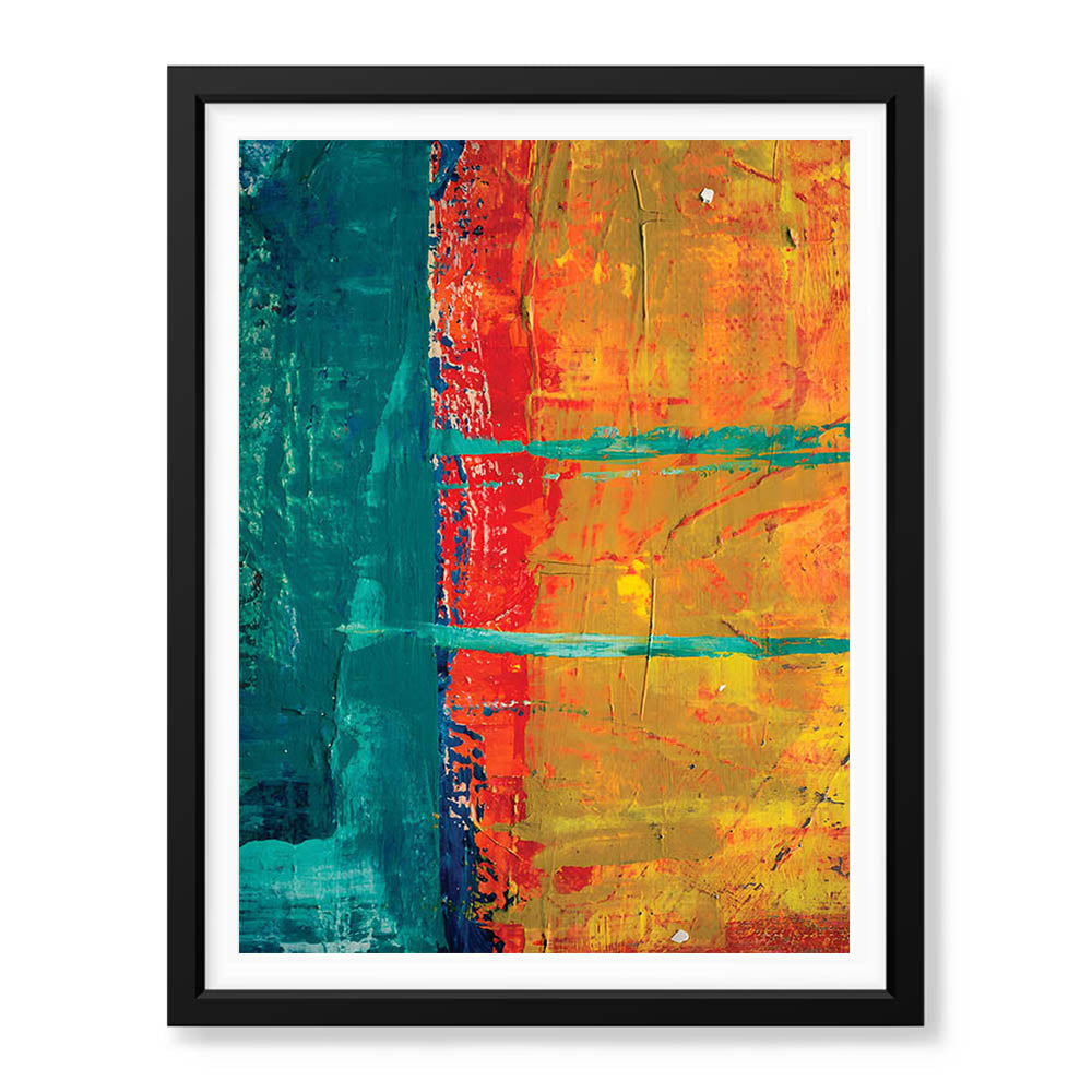Colorful Abstract Paint Stroke Art | Abstract Fashion Artwork #00237 - Prime Décor