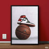 Air Jordan Football  | Sports Poster Wall Art