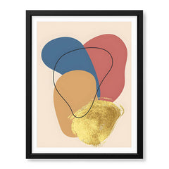 Colorful Abstract Paint Stroke Art Over Beige Background | Abstract Fashion Artwork #00239 - Prime Décor