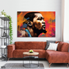 Kevin Durant African Basketball Player (Single Panel) Sports Wall Art