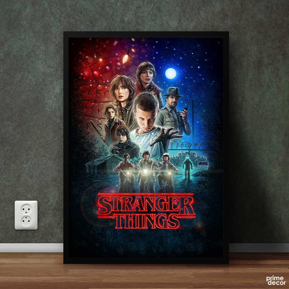 Stranger Things | Movie Poster Wall Art - Prime Décor