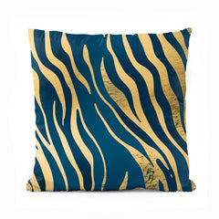 Mystic Marble Series - Sea Blue | Abstract Cushion #248 - Prime Décor