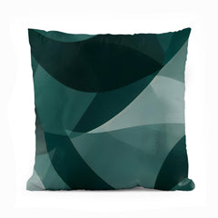 Symmetry Series - Green | Abstract Cushion #258 - Prime Décor