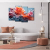 The Blossoming Beauty of Colors (4 Panel) | Nature Wall Art - Prime Décor