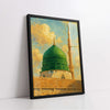 The Prophet's Mosque Digital Painting (Single Panel) Islamic Wall Art