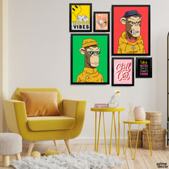 Life Is Better When You Watch K-Drama (6 Panel) Fashion Wall Art