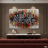 Subhan Allahi Wa Bihamdihi Textured Calligraphy Handmade Painting