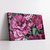 Beautiful Peonies with Deep Pink Hues (Single Panel) Digital Painting Wall Art