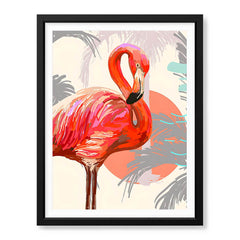 Beautiful Bird With Colorful Paint Stroke | Abstract Nature Artwork #00298 - Prime Décor
