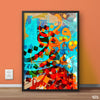 Islamic Colorful Calligraphy (Single Panel) Islamic Wall Art