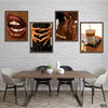 Women Fashion Style Artwork (4 Panel) Fashion Wall Art