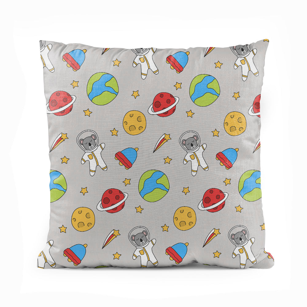 Cute Little Space Science | Nursery Cushion #300 - Prime Décor