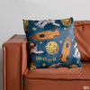 Astronaut & Space Ship Universe | Nursery Cushion #303