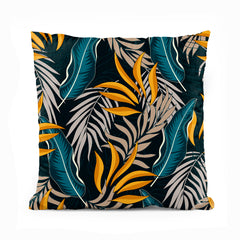 Summer Hawaiian Tropical Leaves | Floral Cushion #306 - Prime Décor