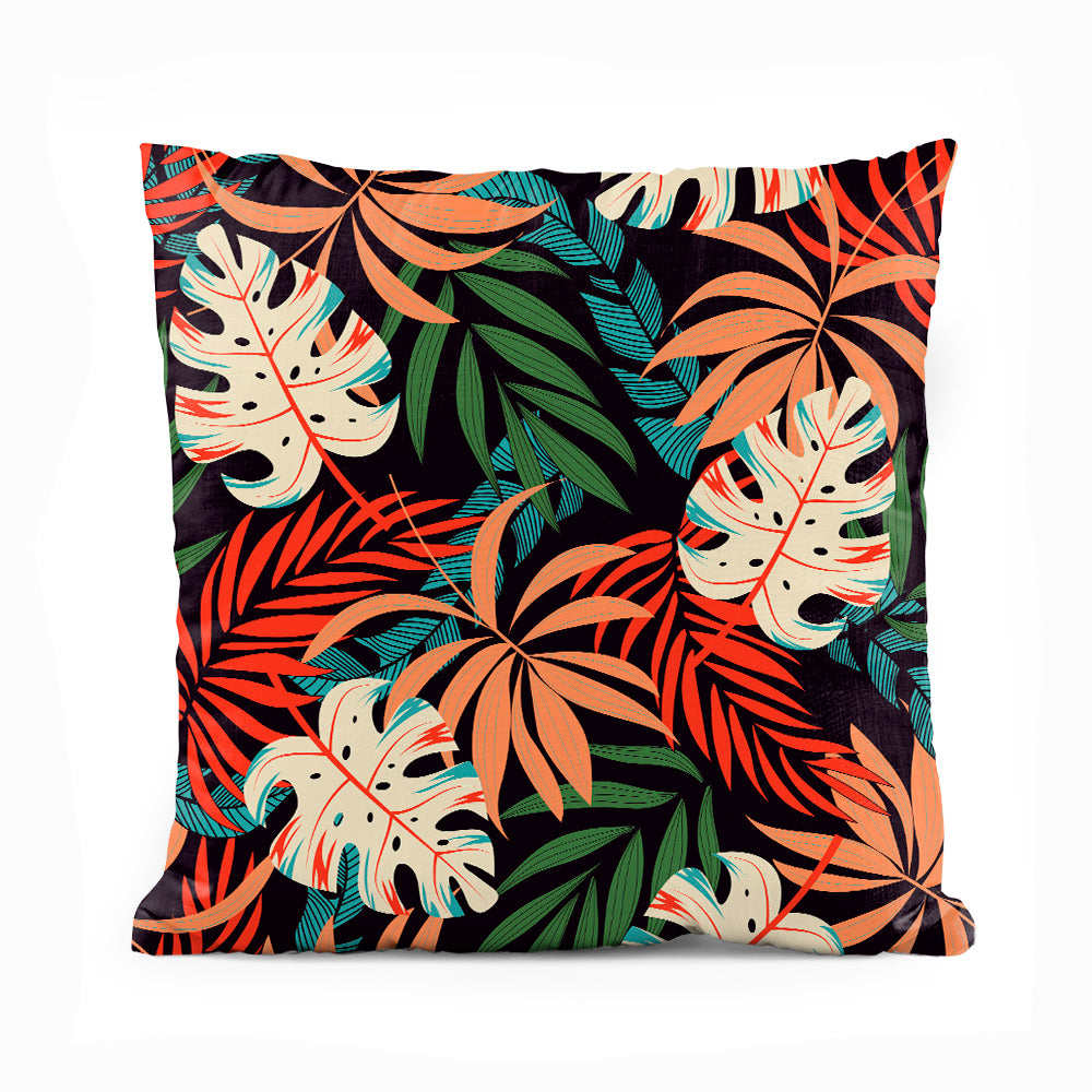Exotic Nordic Semaless Leaf Pattern | Floral Cushion #307 - Prime Décor