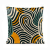 Contemporary Geometric Line Art | Abstract Cushion #309