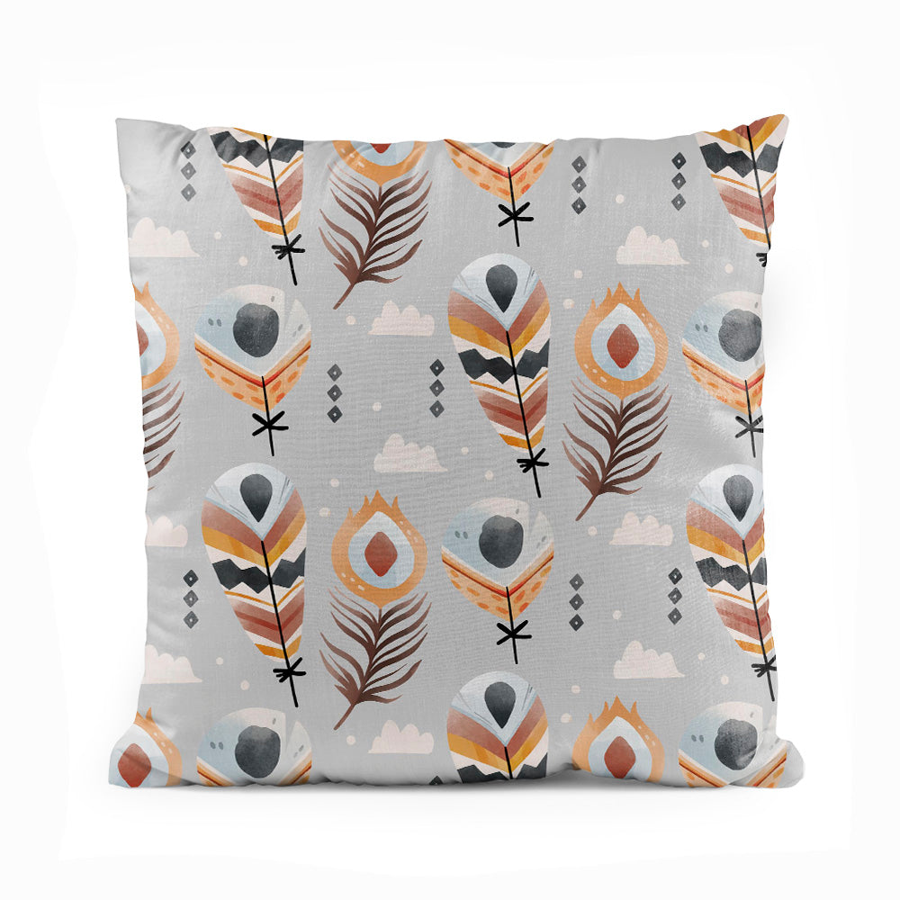 Cute Goose Feather Pattern | Abstract Cushion #317 - Prime Décor