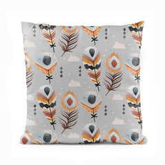 Cute Goose Feather Pattern | Abstract Cushion #317 - Prime Décor