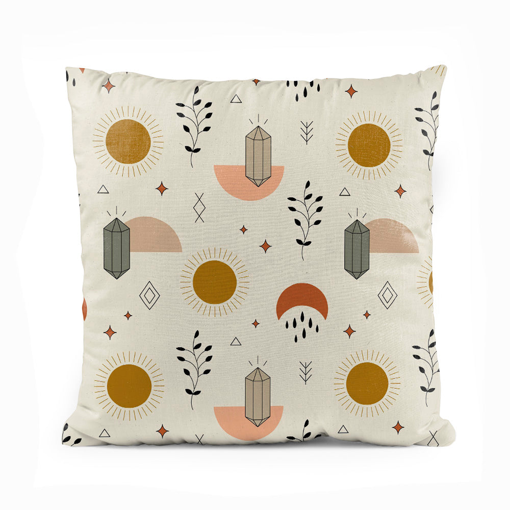 Boho Scandinavian Object Pattern | Abstract Cushion #321 - Prime Décor