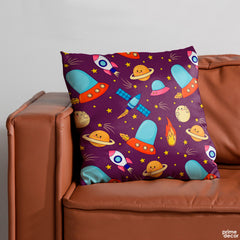 Hand Drawn Planets Pattern | Nursery Cushion #328 - Prime Décor