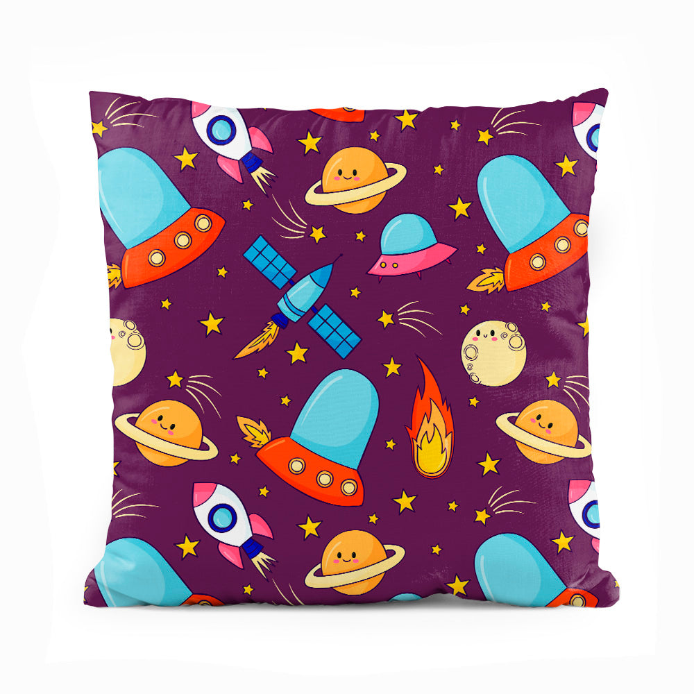 Hand Drawn Planets Pattern | Nursery Cushion #328 - Prime Décor