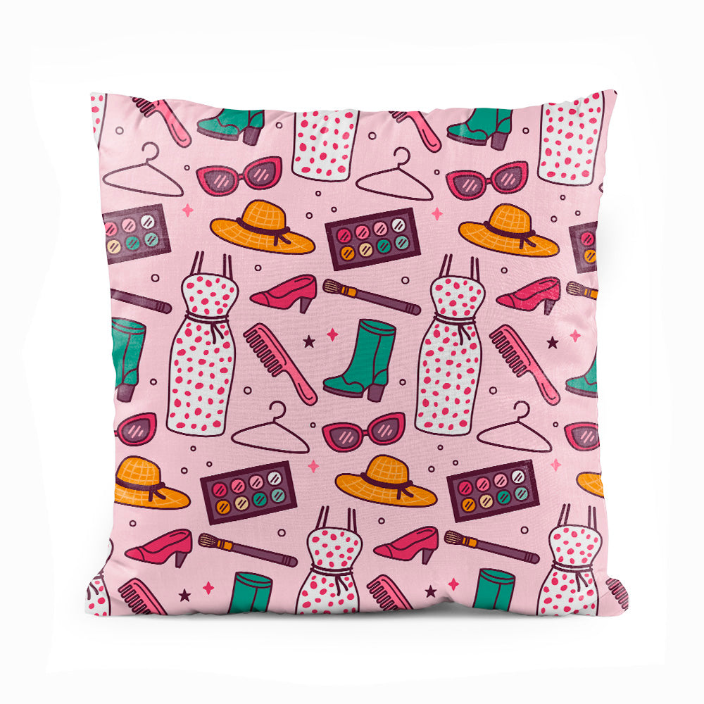 Stylish Pink Chic Accessories | Fashion Cushion #331 - Prime Décor