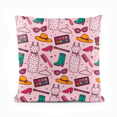 Stylish Pink Chic Accessories | Fashion Cushion #331 - Prime Décor
