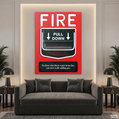 Fire Emergency Lever