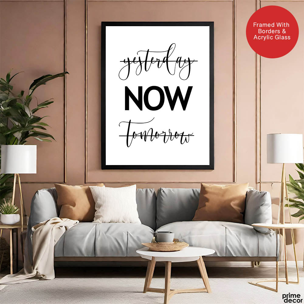 Do It Now Motivation Art | Abstract Motivational Artwork #00343 - Prime Décor