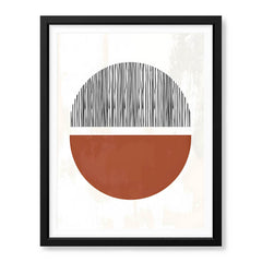 Black & Brown Abstract Art Deign | Abstract Office Artwork #00344 - Prime Décor