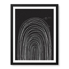 Black & White Abstract Linear Art Deign | Abstract Office Artwork #00347 - Prime Décor