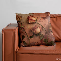 Vintage Dying Rose | Floral Cushion #034 - Prime Décor