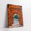 Ornate Mughal Archway with Intricate Carvings (Single Panel) Digital Painting Wall Art