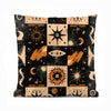 Black & Gold Abstract Design | Abstract Cushion #359 - Prime Décor