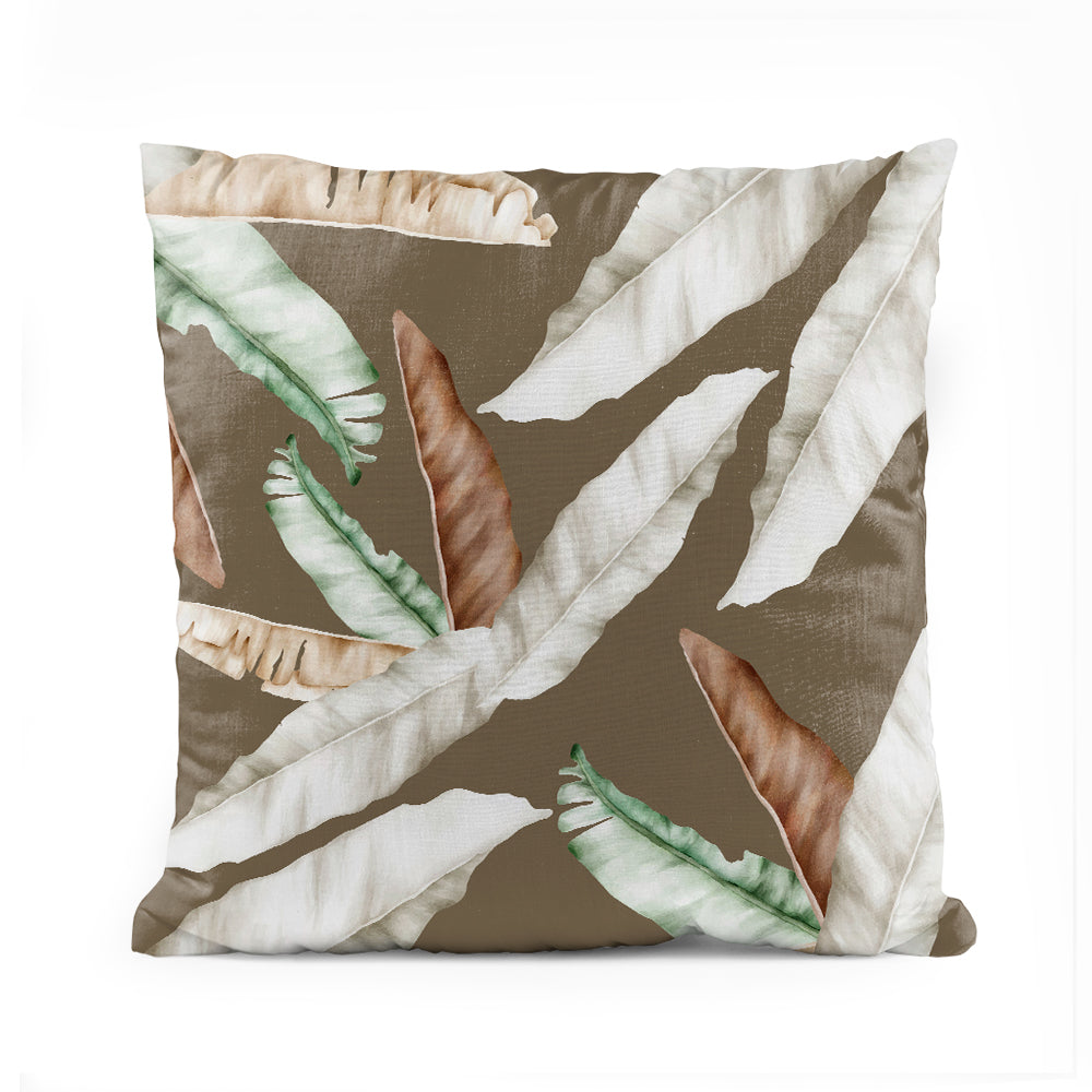 Pastel Dried Leaves | Nordic Cushion #035 - Prime Décor