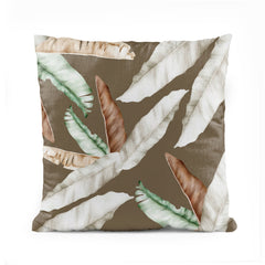 Pastel Dried Leaves | Nordic Cushion #035 - Prime Décor
