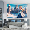 Snow White Princess With Castle  | Anime Tapestry