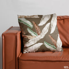 Pastel Dried Leaves | Nordic Cushion #035 - Prime Décor