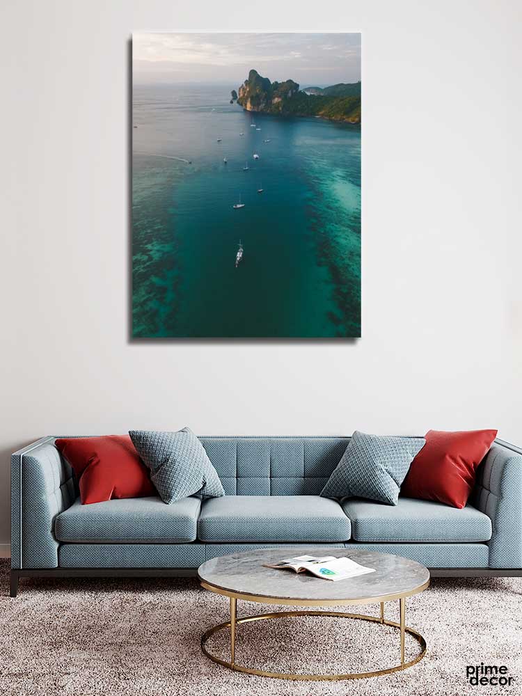 Islands In Thailand (Single Panel) Nature Wall Art - Prime Décor