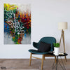 Vertical Hasbunallahu wa Ni'mal Wakeel Abstract Multi-Color Handmade Painting
