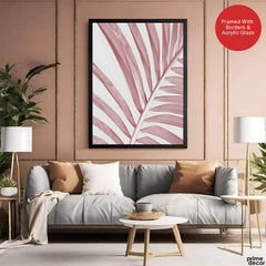 Beige Floral Art Over White Background | Abstract Floral Artwork #00378 - Prime Décor