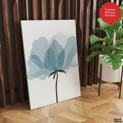Beautiful Abstract Floral Art Over White Background | Abstract Floral Artwork #00386 - Prime Décor