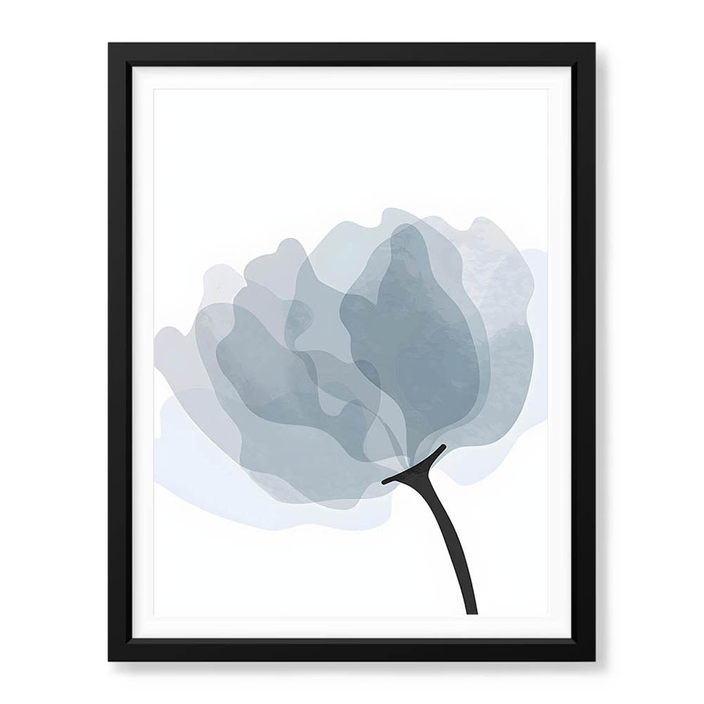 Beautiful Abstract Floral Art Over White Background | Abstract Floral Artwork #00387 - Prime Décor