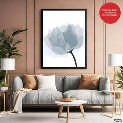 Beautiful Abstract Floral Art Over White Background | Abstract Floral Artwork #00387 - Prime Décor
