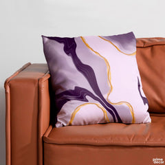 Pink & Purple Marble Style Design | Fashion Cushion #388
