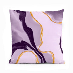 Pink & Purple Marble Style Design | Fashion Cushion #388