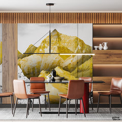 Mountains Artistic Background | Wallpaper Mural - Prime Décor