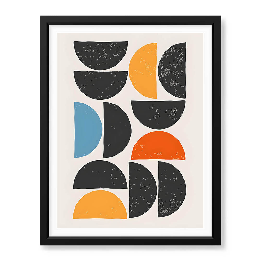 Black & Gold Abstract Art Over White Background | Abstract Office Artw ...