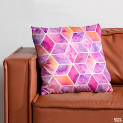Mystic Marble Series - Pink | Abstract Cushion #402