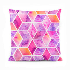 Mystic Marble Series - Pink | Abstract Cushion #402